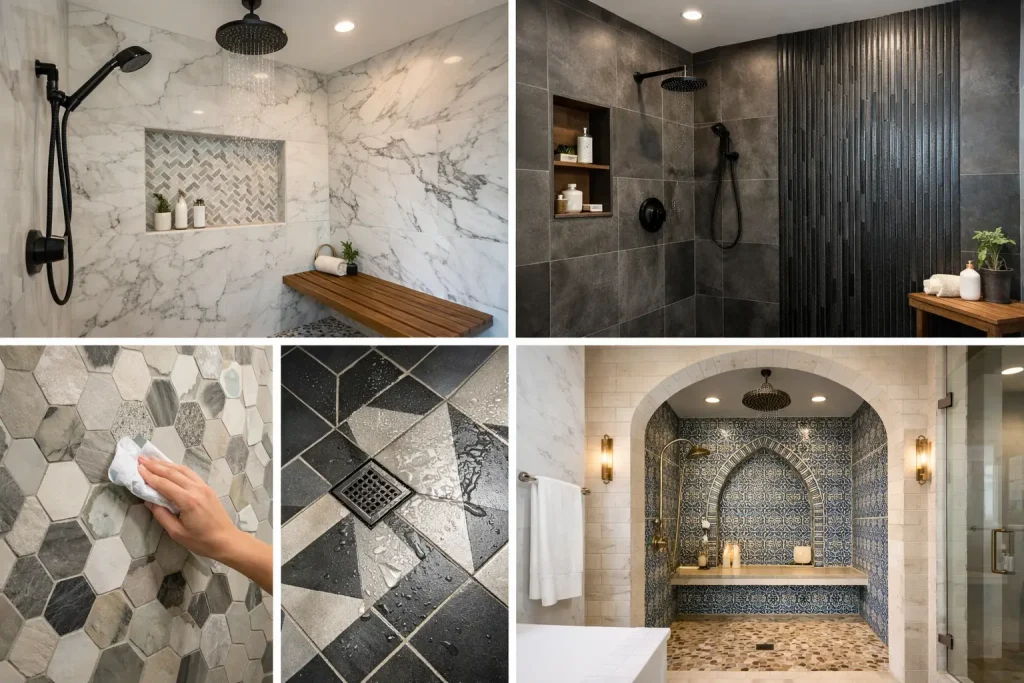 10 Custom Tile Shower Ideas That Last