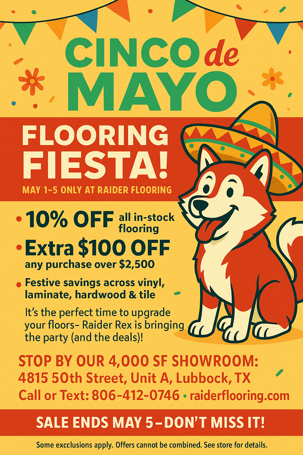 Cinco De Mayo Sale