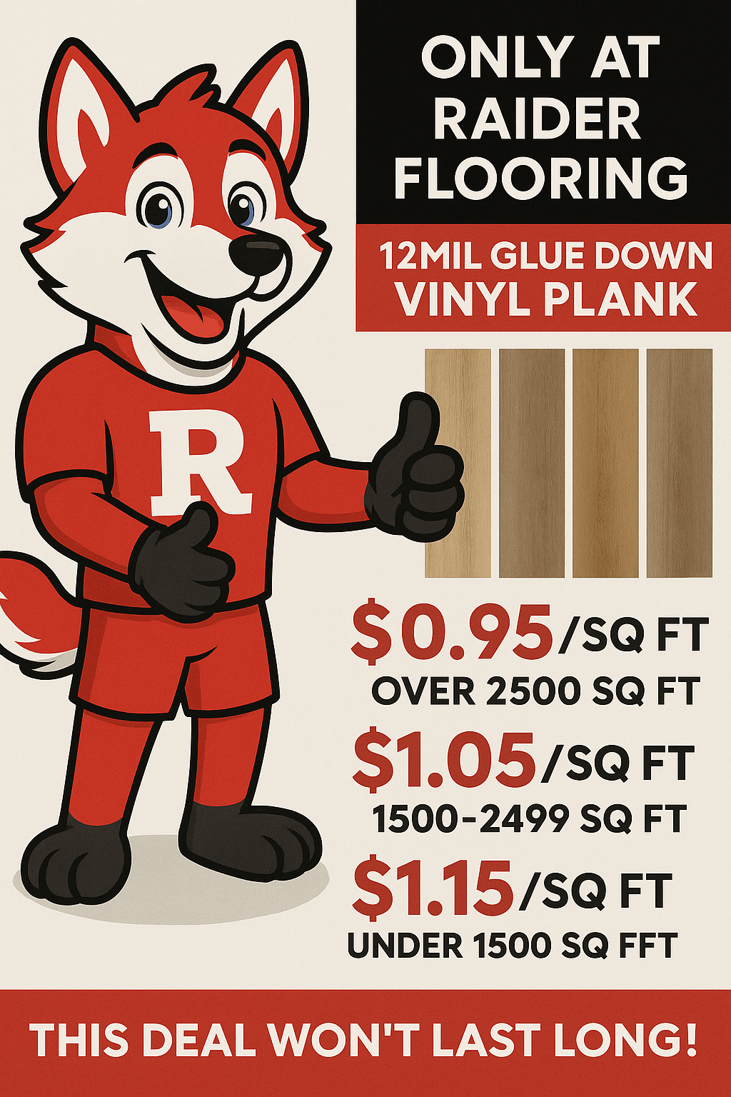 Elate 12 mil Vinyl Deal