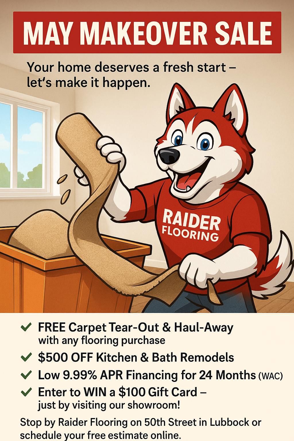 May 2025 Makeover Sale