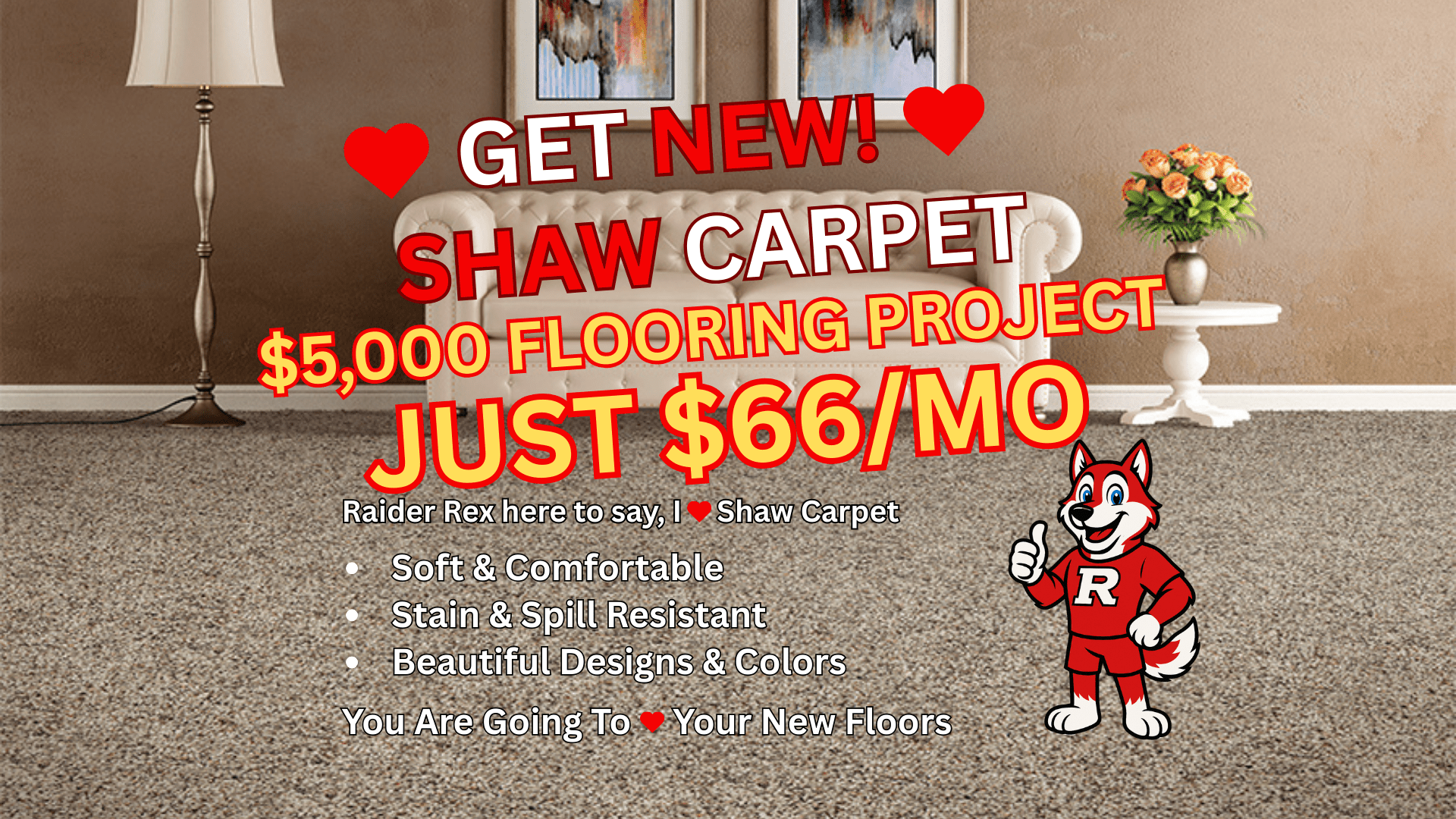Shaw Carpet Ad