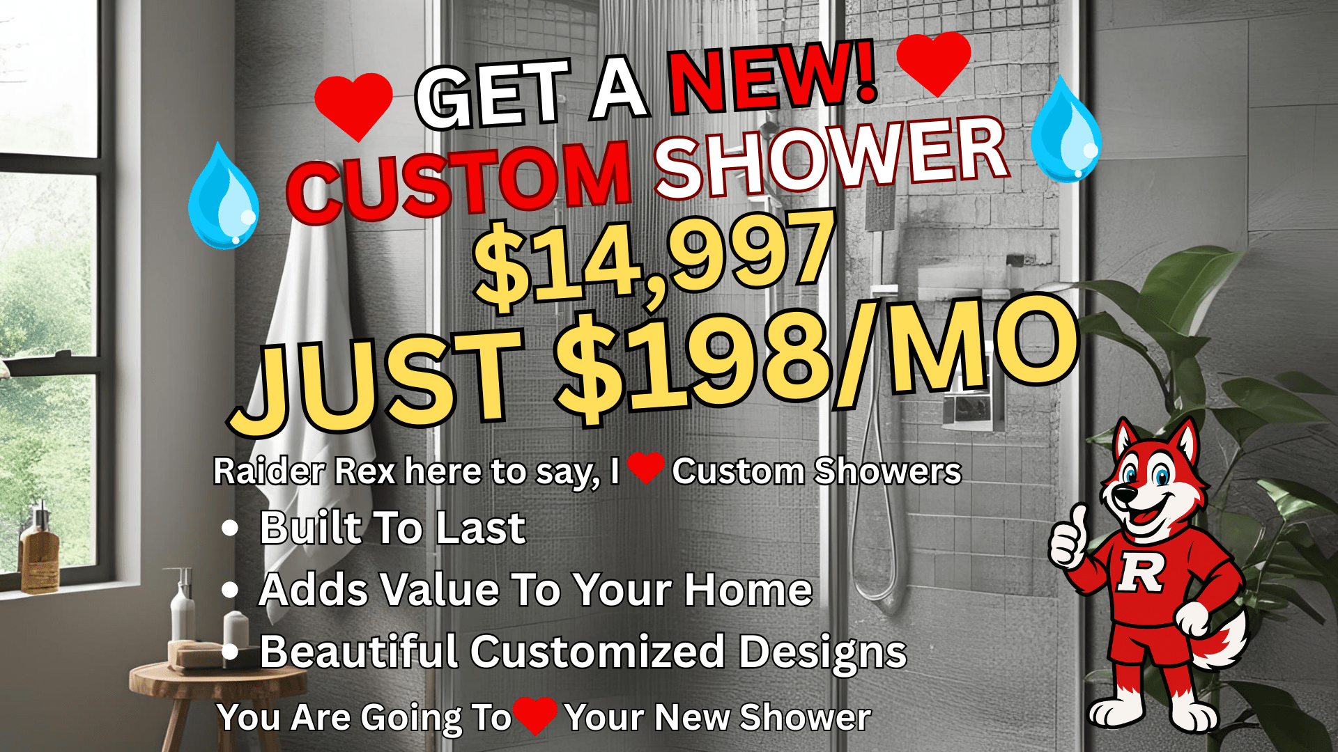 Shower Finance Ad