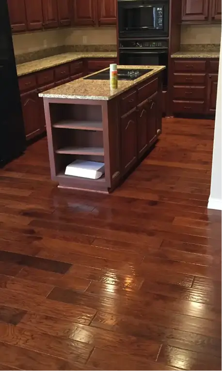 expert hardwood flooring service in lubbock tx finished oak floors in spacious family room