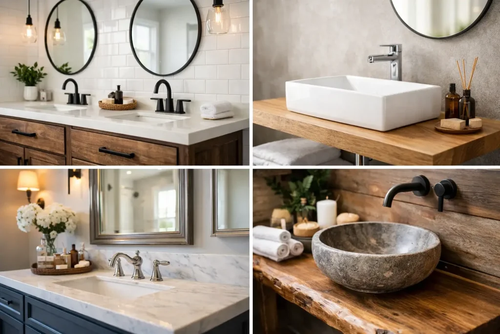 9 Bathroom Vanity Sink Ideas That Work