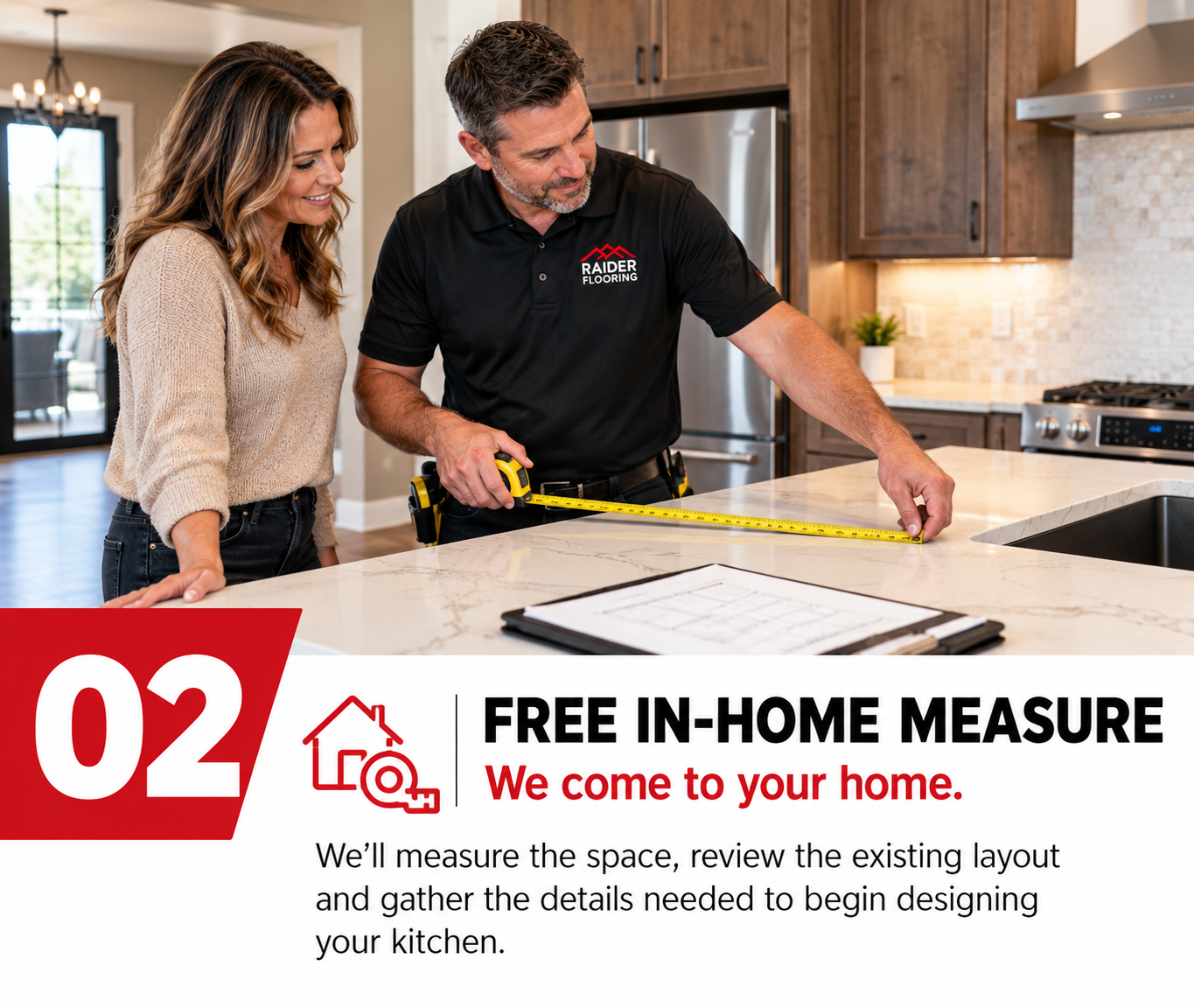 Free In-Home Kitchen Measurement
