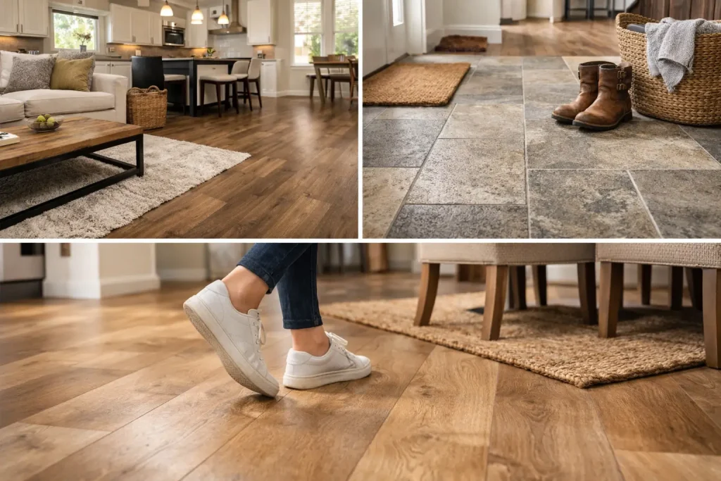 Best Flooring for High Traffic Homes