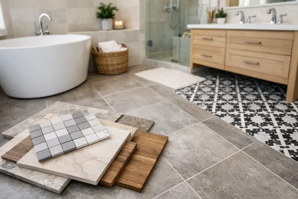 Best Tile Flooring for Bathrooms