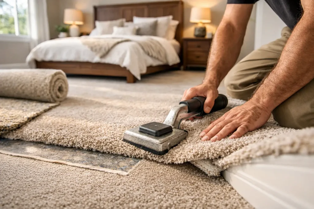 Carpet Installation for Bedrooms That Lasts