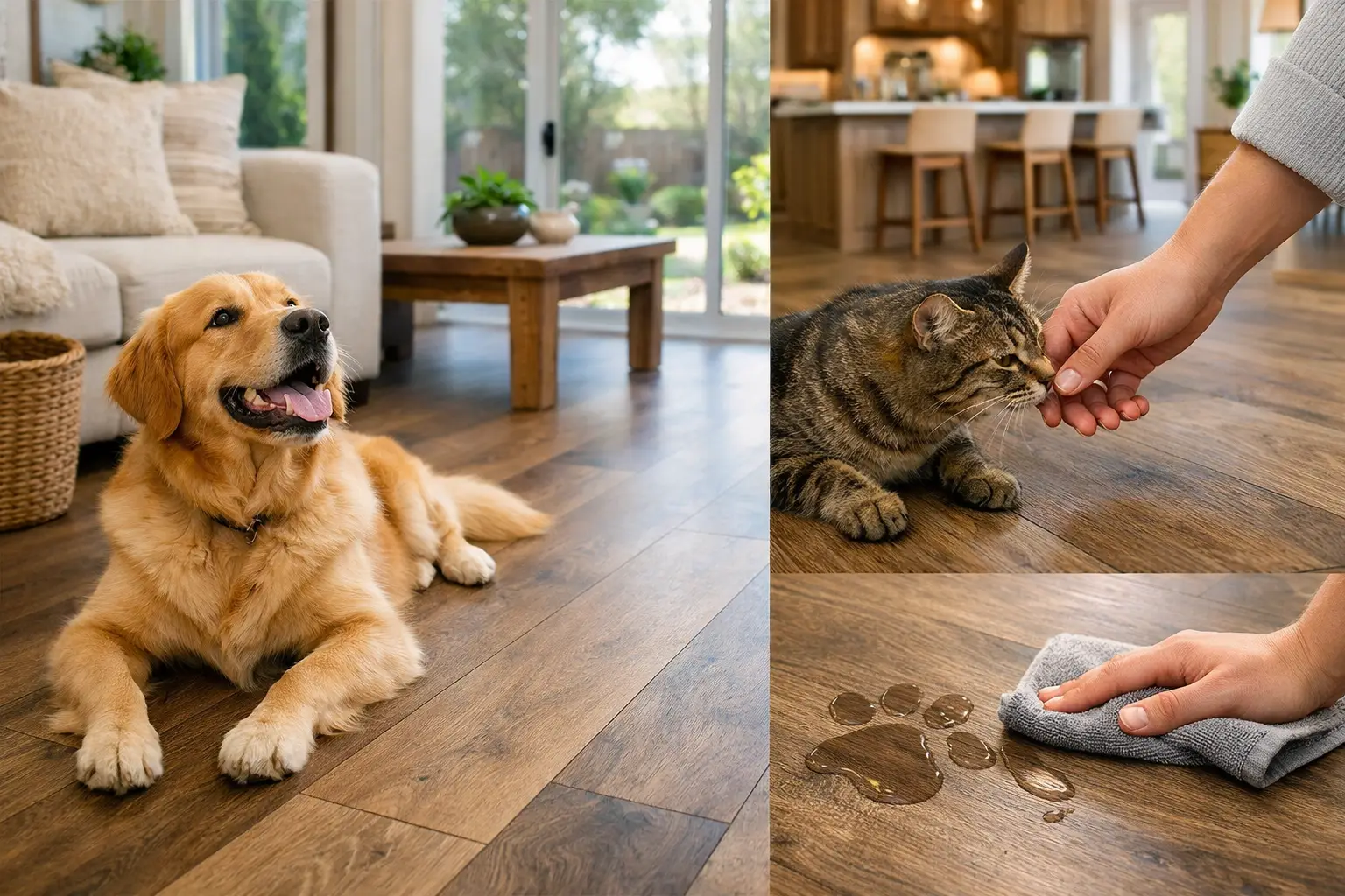Luxury Vinyl Flooring for Pet Owners
